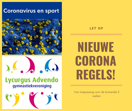 Nieuwe Corona regels!