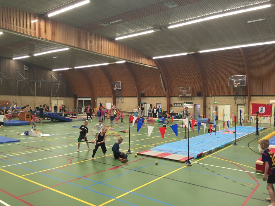 nieuwe tumblingbaan van raboactie