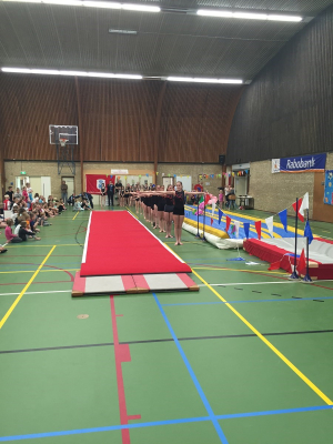 nieuwe tumblingbaan van raboactie