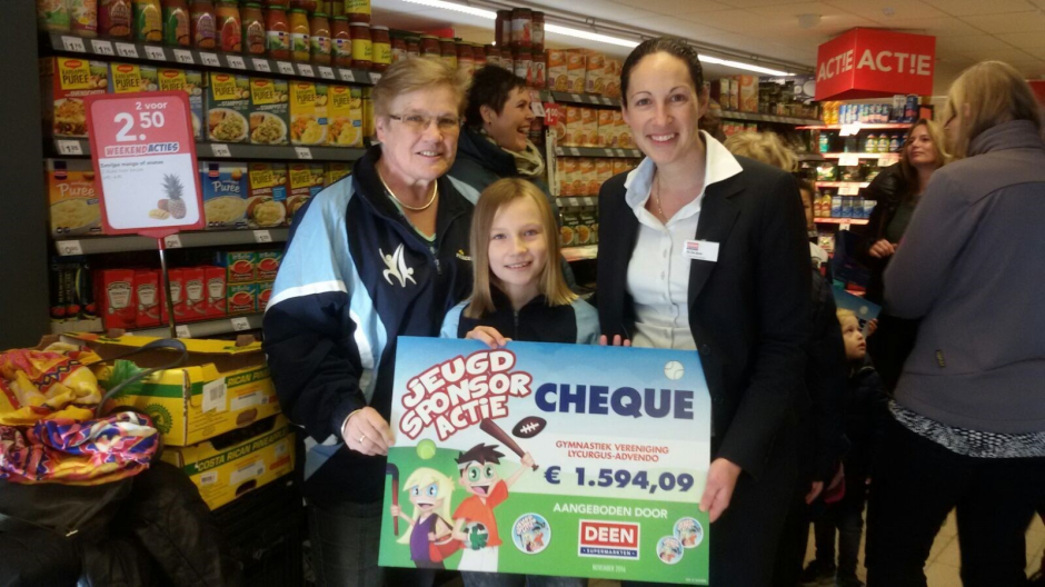 DEEN sponsor actie en demo