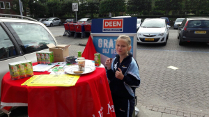 DEEN sponsor actie en demo